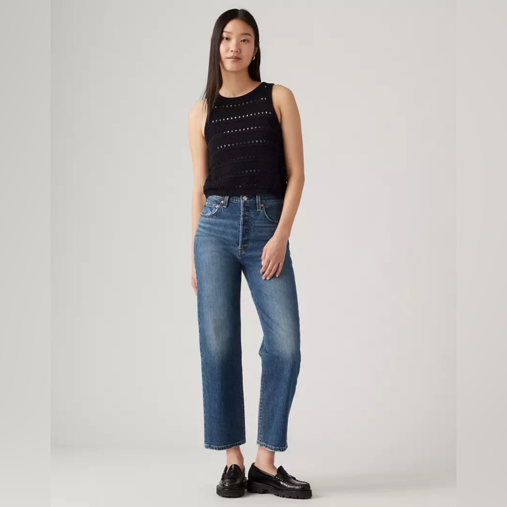 Levi’s Ribcage Straight Ankle Jeans